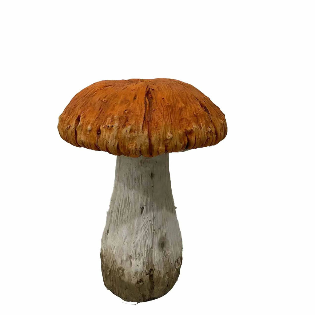 Polyresin Mushroom Outdoor Statue
