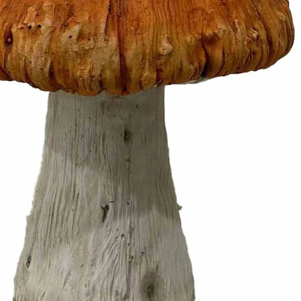 Polyresin Mushroom Outdoor Statue