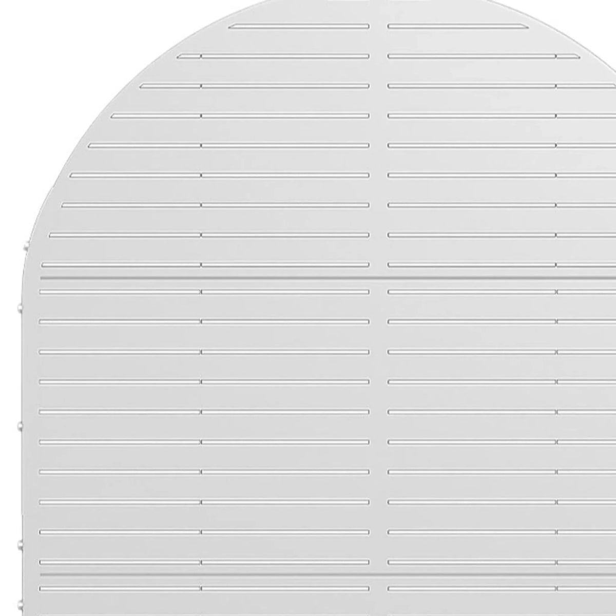 72" X 47" White Metal Rectangular Planter Box - Garden Gets