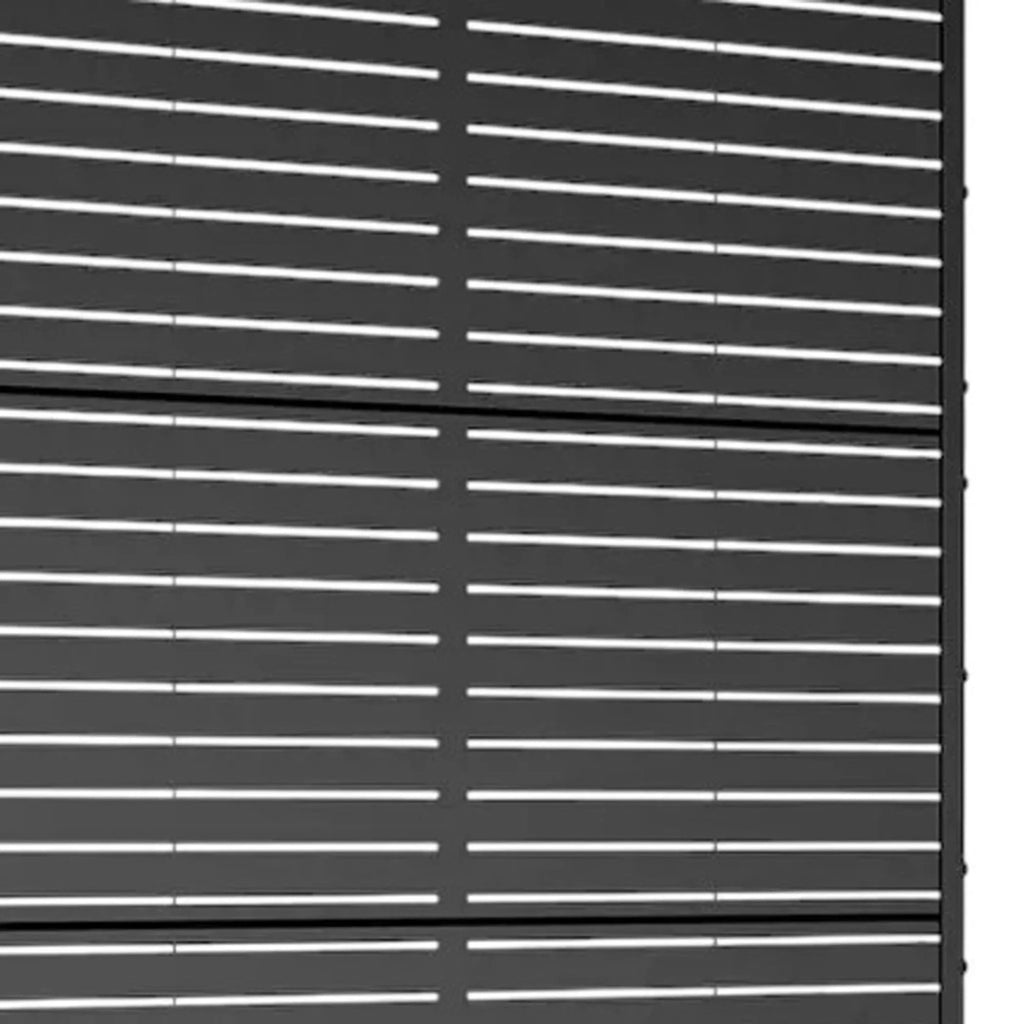72" X 47" Black Metal Rectangular Planter Box - Garden Gets