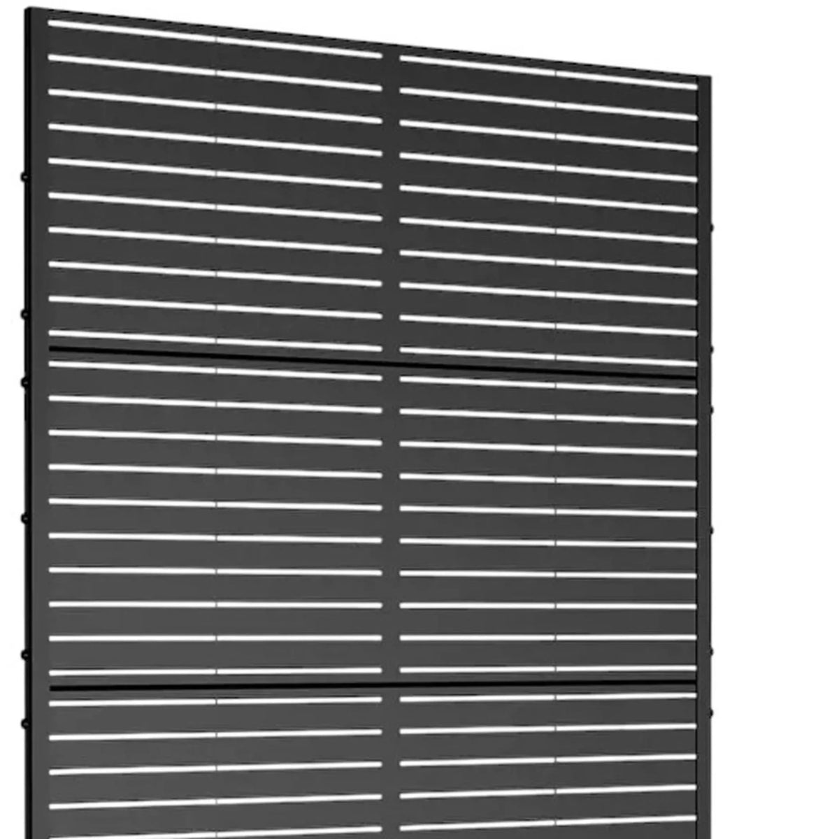 72" X 47" Black Metal Rectangular Planter Box - Garden Gets