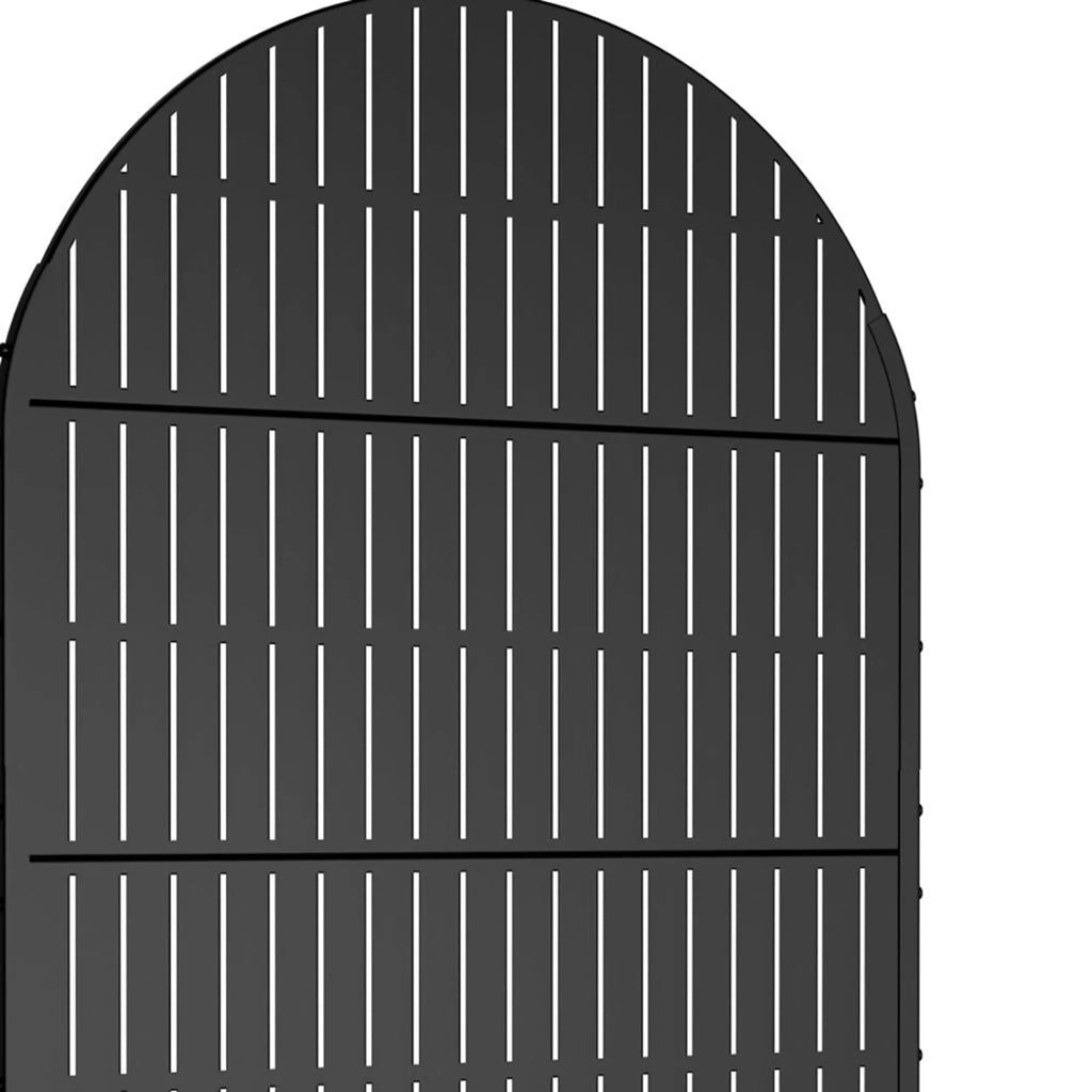 47" Black Metal Indoor Outdoor Rectangular Planter Box - Garden Gets