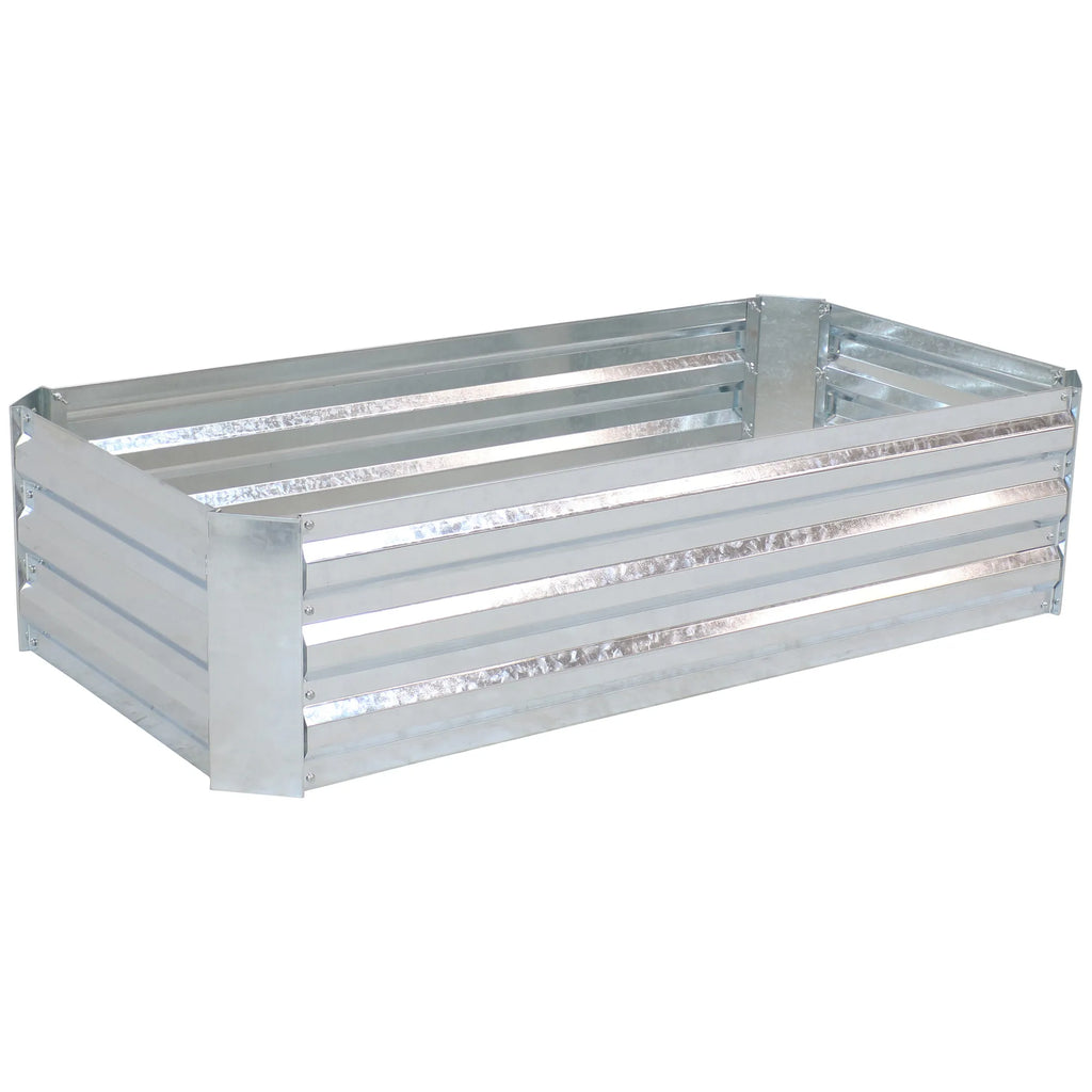 Metal Rectangular Raised Garden Bed