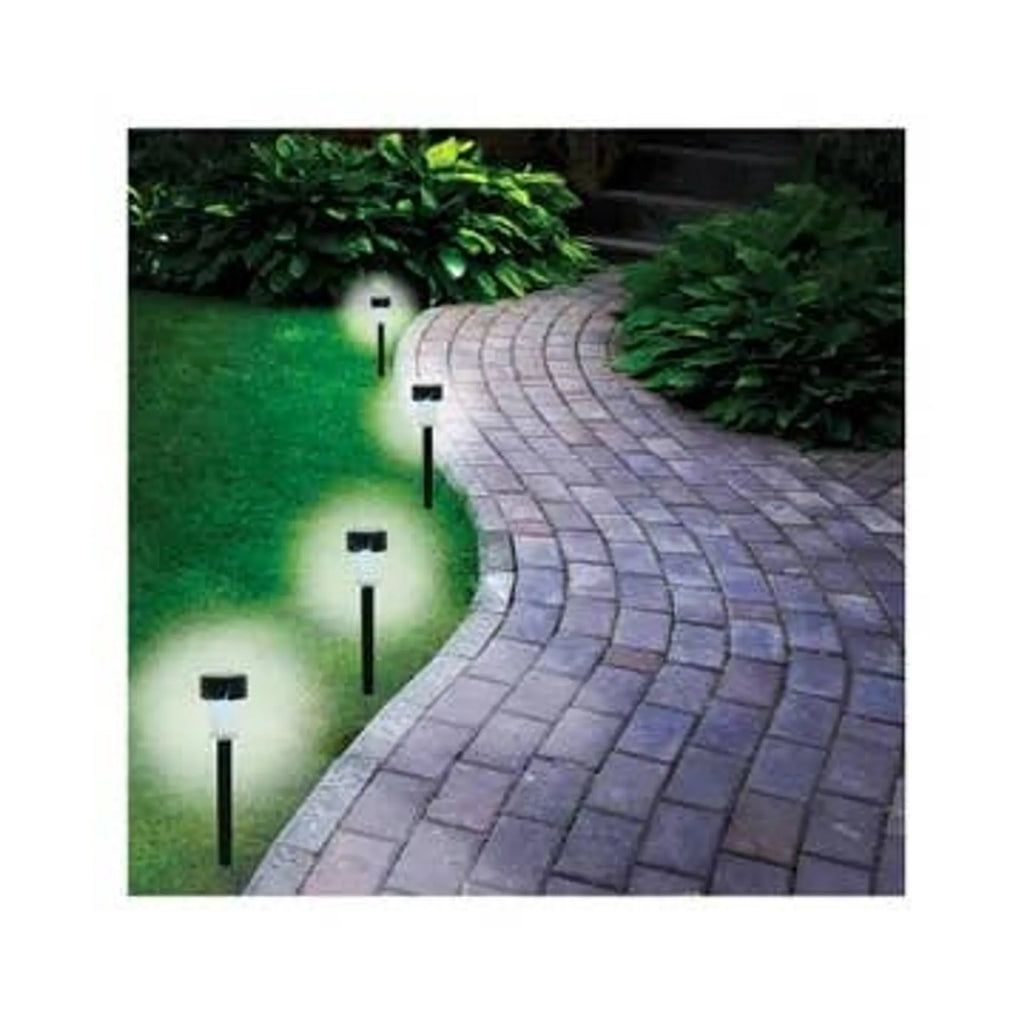 4-Pack Solar Powered Garden Lights Set