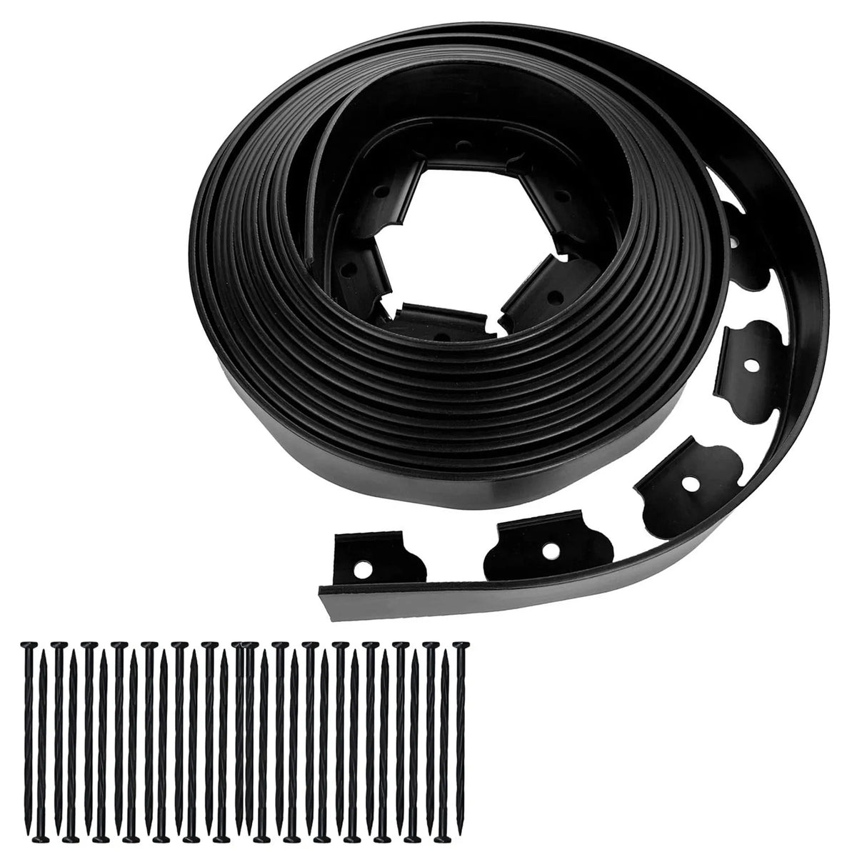 Non-Digging Plastic Garden Edging Kit