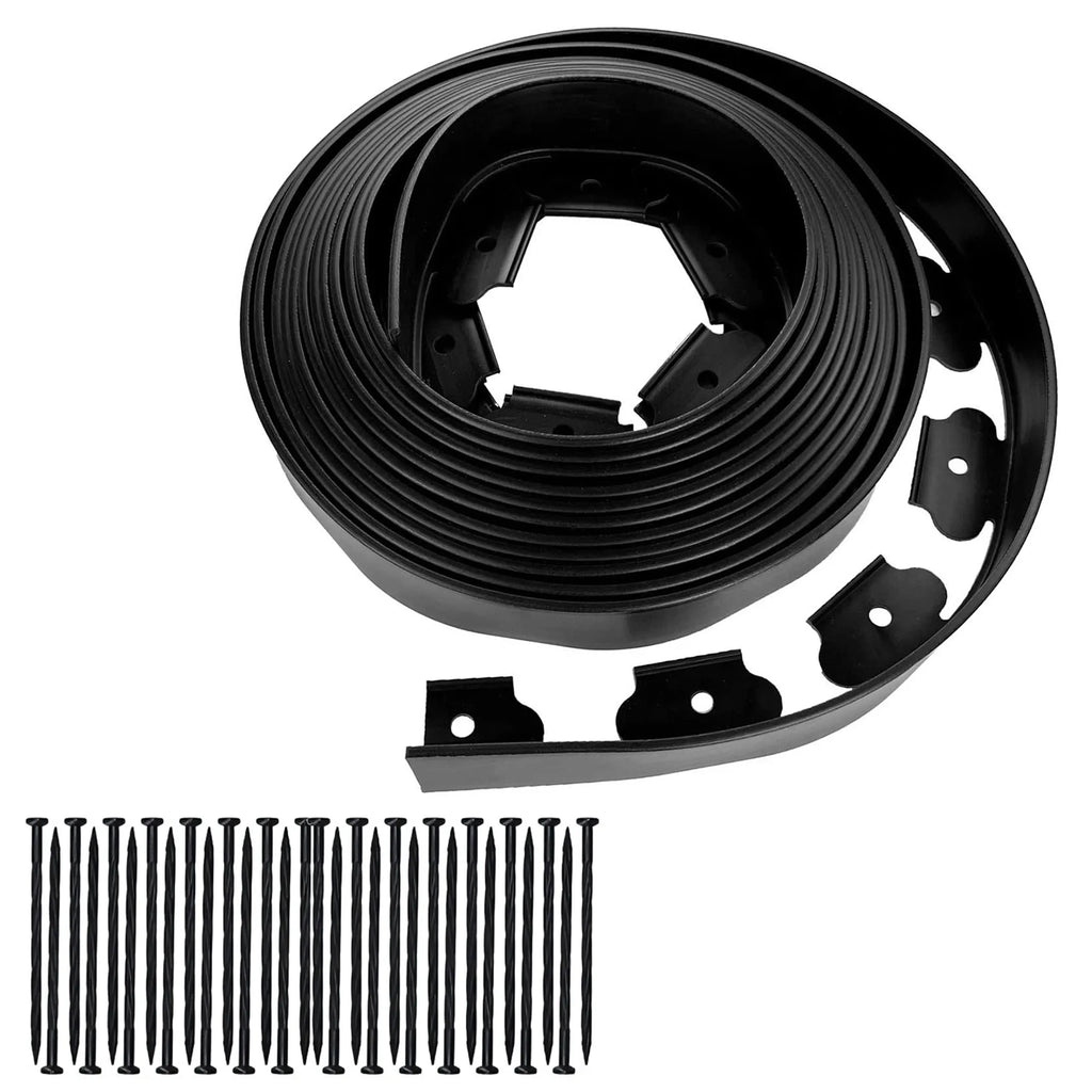 Non-Digging Plastic Garden Edging Kit