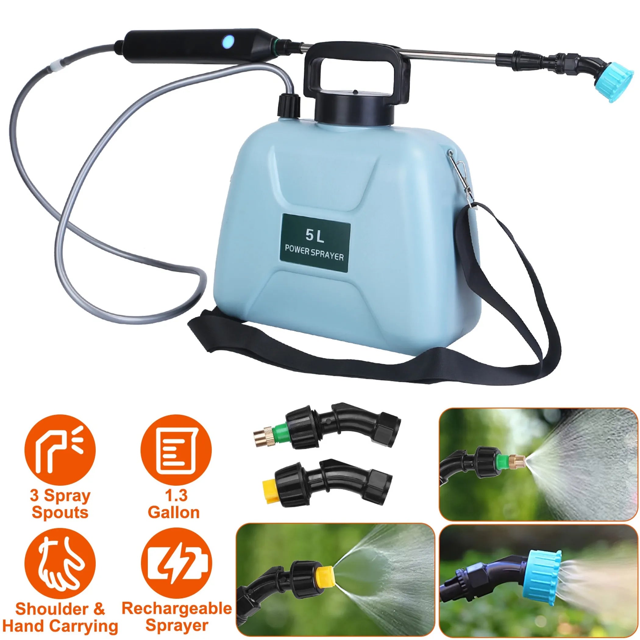5L/1.3Gallon Electric Plant Sprayer