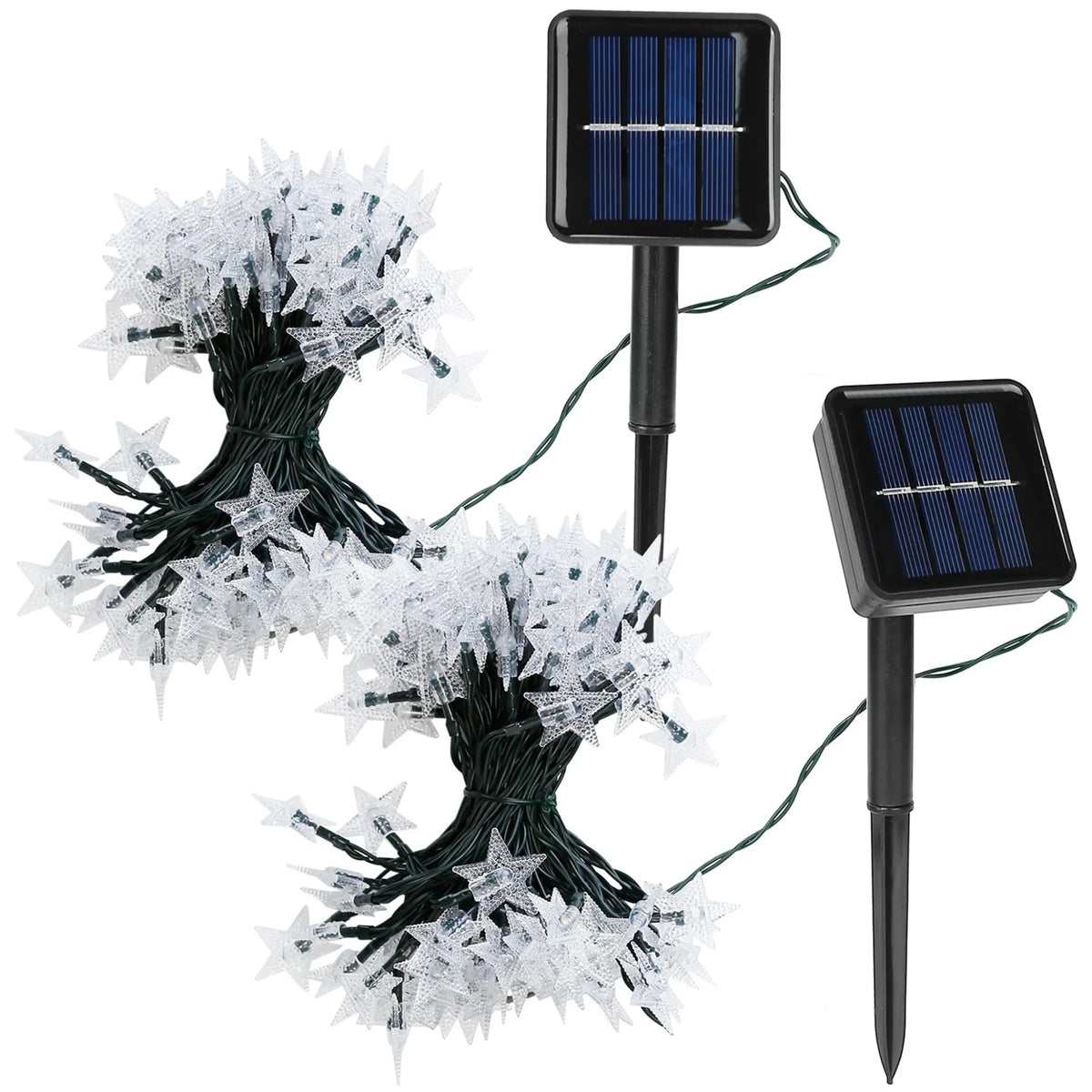 2Pcs Solar Powered String Lights - Garden Gets