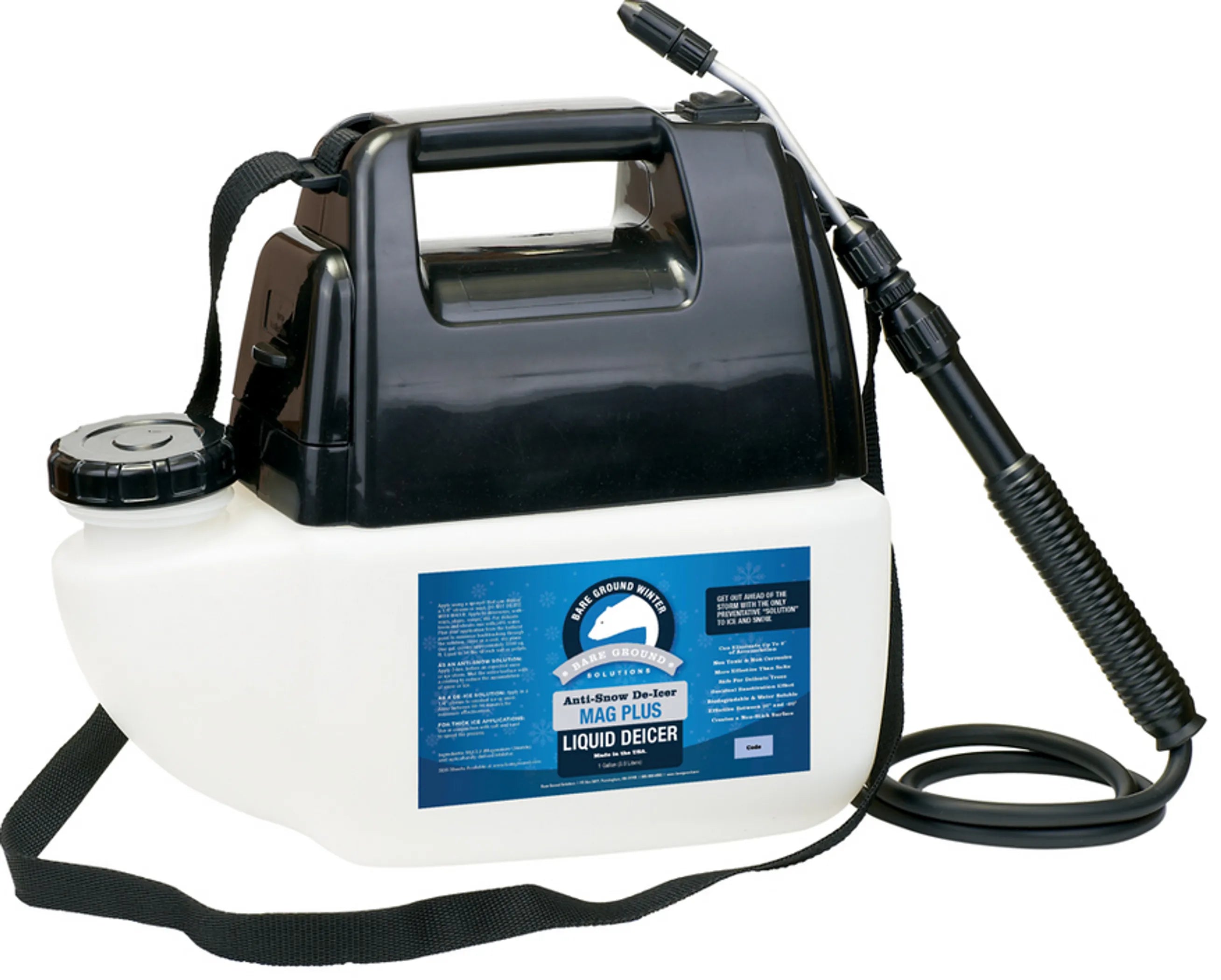 Empty battery powered sprayer