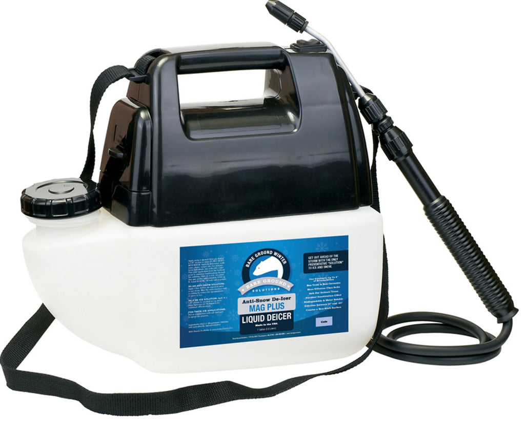 Empty battery powered sprayer