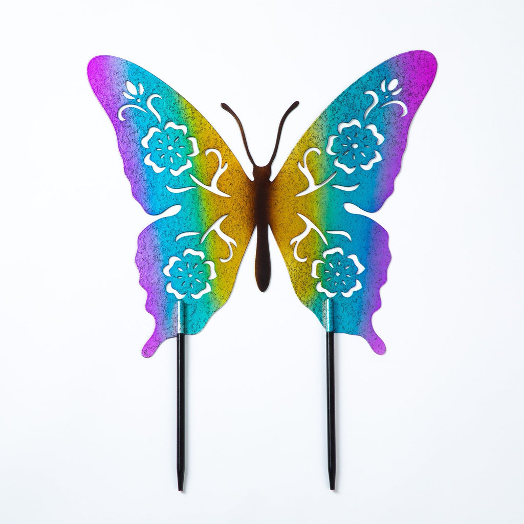 Fluttering Friends Silhouette Garden Stake - Garden Gets
