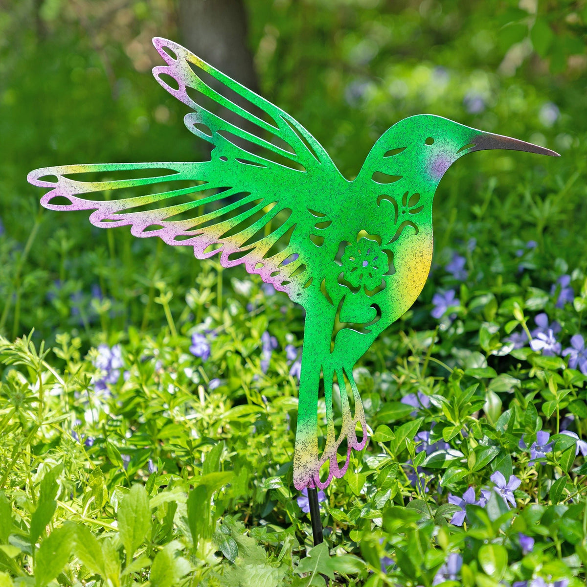 Fluttering Friends Silhouette Garden Stake - Garden Gets