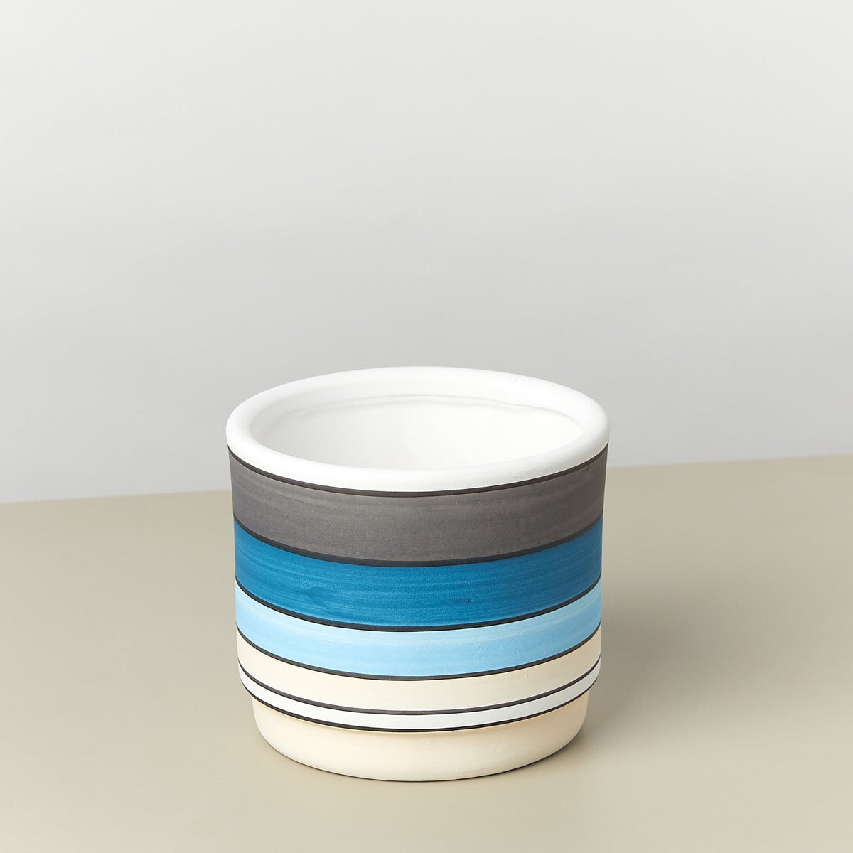 Polychrome Cylinder Pot - 5.5 Inch - Garden Gets