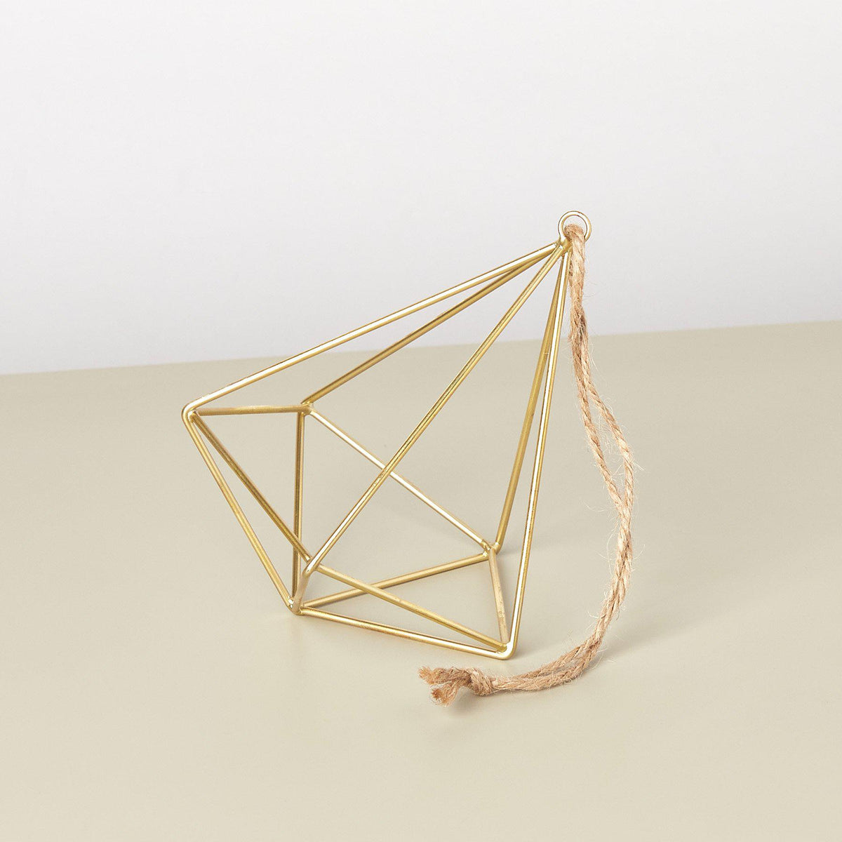 Air Plant Display Hanger - Brass - Garden Gets