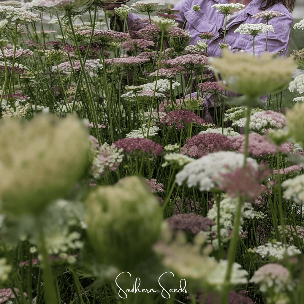 Chocolate Lace Queen Anne's Lace – 100 Seeds - Garden Gets
